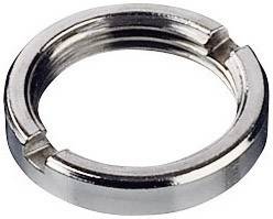 OKW A6210009 Ghiera rotonda per manopola M10 Metallo Adatto per (serie manopola) Manopola COM-KNOBS, Manopola TOP-KNOBS 1 pz.