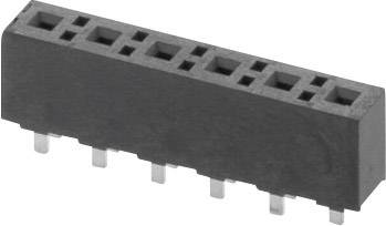 W & P Products Bøsningsliste (standard) Antal rækker: 1 Poltal hver række: 4 395-04-1-50 1 stk