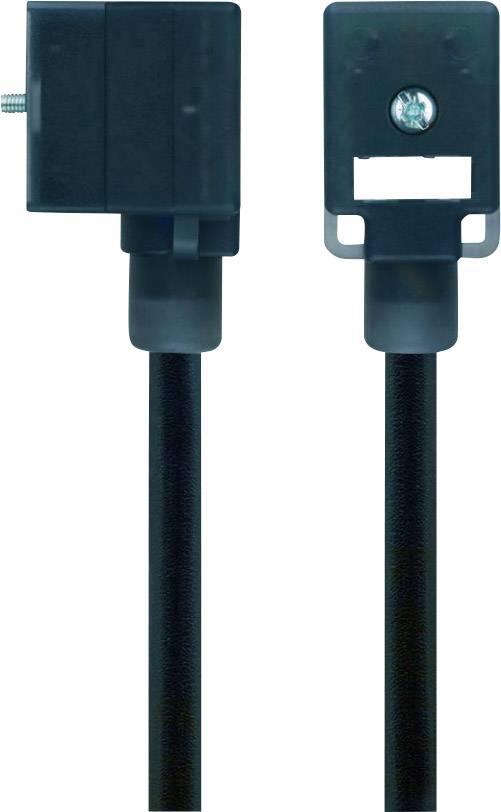 Connettore per valvola forma BI Nero VBI21-230.0-5/S370 Poli:2+PE 8047813 Escha Contenuto: 1 pz.