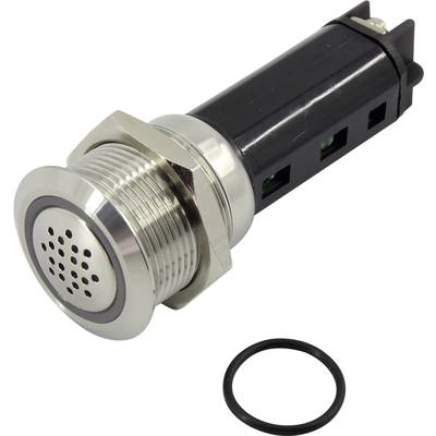 TRU COMPONENTS 718852 signálne siréna Hlučnosť: 80 dB Napätie: 24 V DC/AC striedavý tón 1 ks