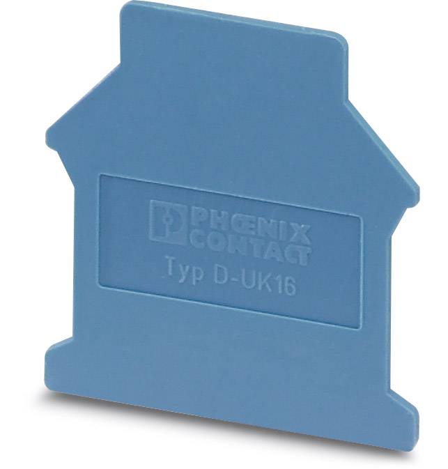 D-UK 16 BU - Piastra terminale D-UK 16 BU Phoenix Contact : 50Pz.
