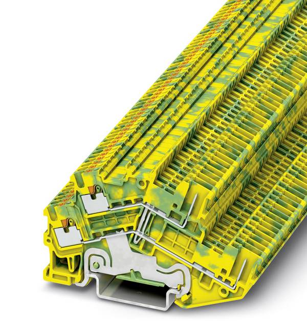 Protective conductor double-level terminal block PTTBS 1,5/S/2P-PE 3214518 Phoenix Contact