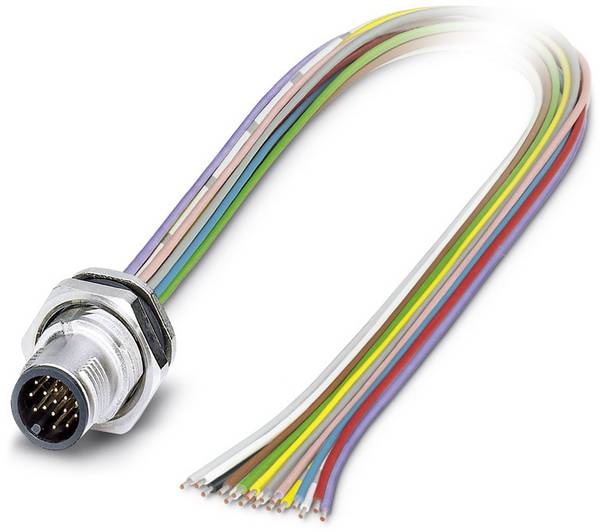 Flush-type connector SACC-DSI-M12MS-17CON-M16/0,5 1419726 Phoenix Contact