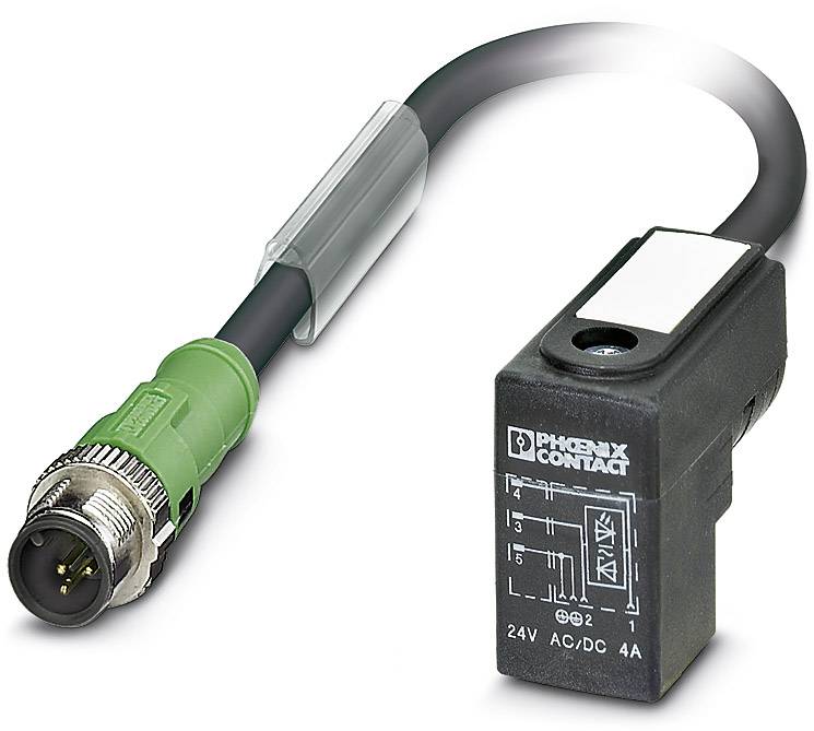 SAC-3P-M12MS/0,3-PUR/C-1L-Z 1400784 Phoenix Contact Contenuto: 1 pz.