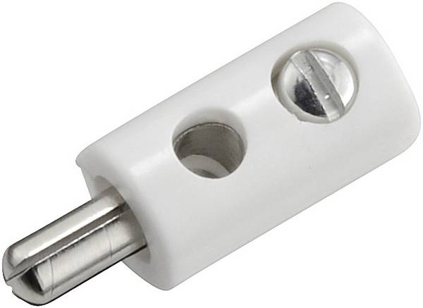 Kahlert Licht  mini banánový konektor zástrčka, rovná Ø pin: 2.6 mm hnedá 1 ks