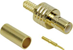 TRU COMPONENTS 1579398 SMB-stikforbindelse Stik, lige 50 Ω 1 stk