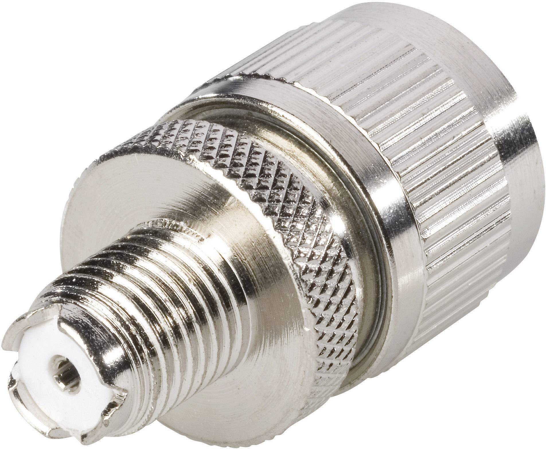 TRU COMPONENTS 1579445 Mini-UHF-adapter Mini-UHF-tilslutning - N-stik 1 stk