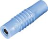 Schnepp KP 4000 L zdierka pre banánik zástrčka, rovná Ø pin: 4 mm modrá 1 ks
