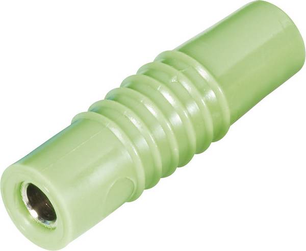 Schnepp KP 4000 L zdierka pre banánik zástrčka, rovná Ø pin: 4 mm zelená 1 ks