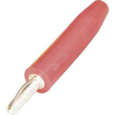 Schnepp F 2000 banánik zástrčka, rovná Ø pin: 2 mm červená 1 ks