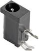 Conrad Components nízkonapäťový konektor zásuvka, vstavateľná horizontálna 4.2 mm 1.1 mm 1 ks