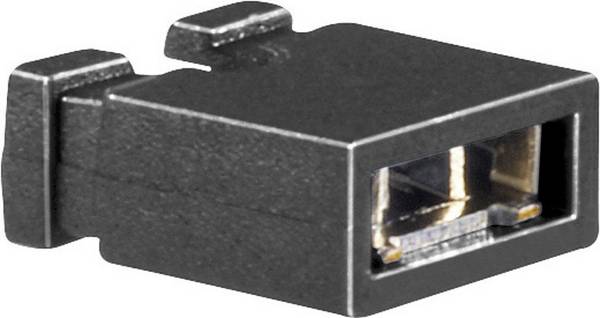 BKL Electronic skratovacej mostík Raster (rozteč): 2.54 mm Počet kontaktov v rade:2 Množstvo: 100 ks