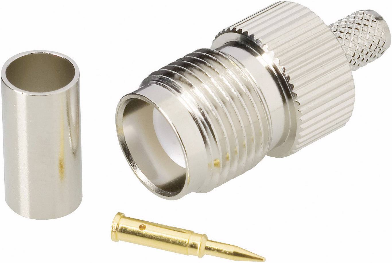 BKL Electronic 0419413 0419413 Connettore TNC reverse Spina dritta 50 Ω 1 pz.