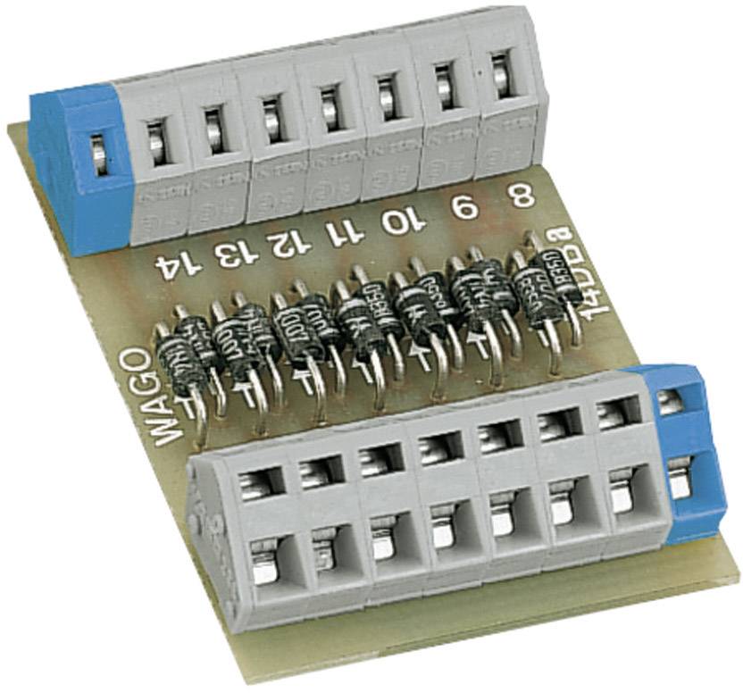 WAGO 289-111 Modulo per porta logica a diodi, montabile su rotaia 0.08 - 2.5 mm² Contenuto: 1 pz.