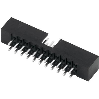 TRU COMPONENTS TC-1270635-40-1-00 kolíková lišta Raster (rozteč): 2 mm Počet pólov: 40 Počet riadkov: 2 1 ks