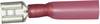 Vogt Verbindungstechnik 3903h faston zásuvka so zmršťovacou bužírkou Šírka zástrčky: 6.3 mm Hrúbka konektora: 0.8 mm 180 ° čiastočne izolované červená 1 ks