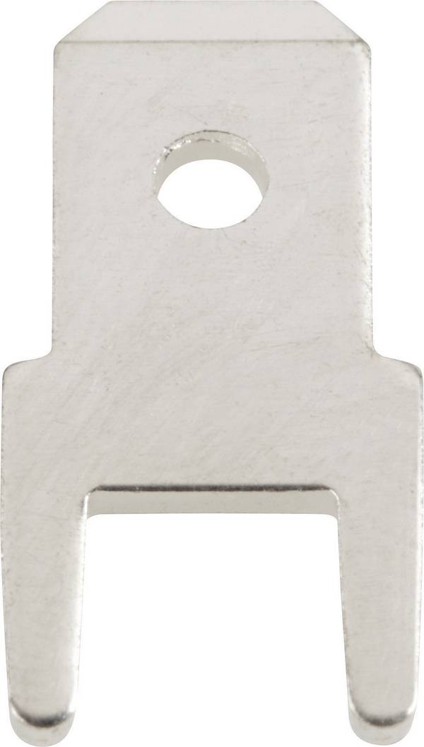 Vogt Verbindungstechnik 382508.68 faston zástrčka Šírka zástrčky: 4.8 mm Hrúbka konektora: 0.8 mm 180 ° neizolované kov 100 ks