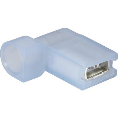 Vogt Verbindungstechnik 393208S faston zásuvka Šírka zástrčky: 4.8 mm Hrúbka konektora: 0.8 mm 90 ° úplne izolované modr