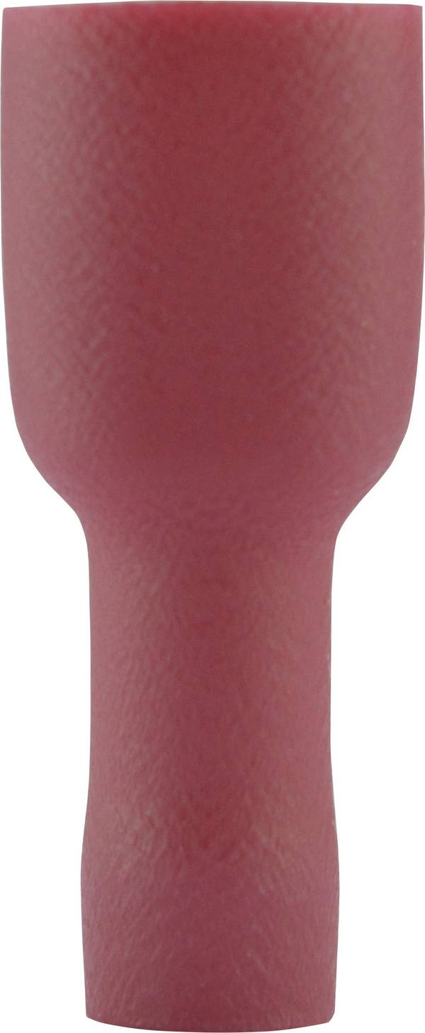 Vogt Verbindungstechnik 396105 faston zásuvka Šírka zástrčky: 4.8 mm Hrúbka konektora: 0.5 mm 180 ° úplne izolované červená 1 ks