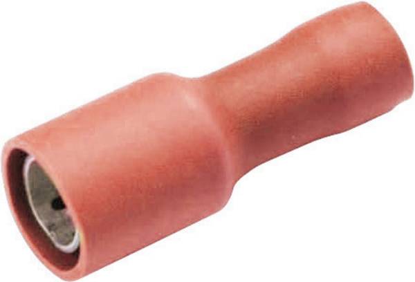 Vogt Verbindungstechnik 3915 guľatá dutinka  0.50 mm² 1 mm² Ø pin: 4 mm úplne izolované červená 1 ks