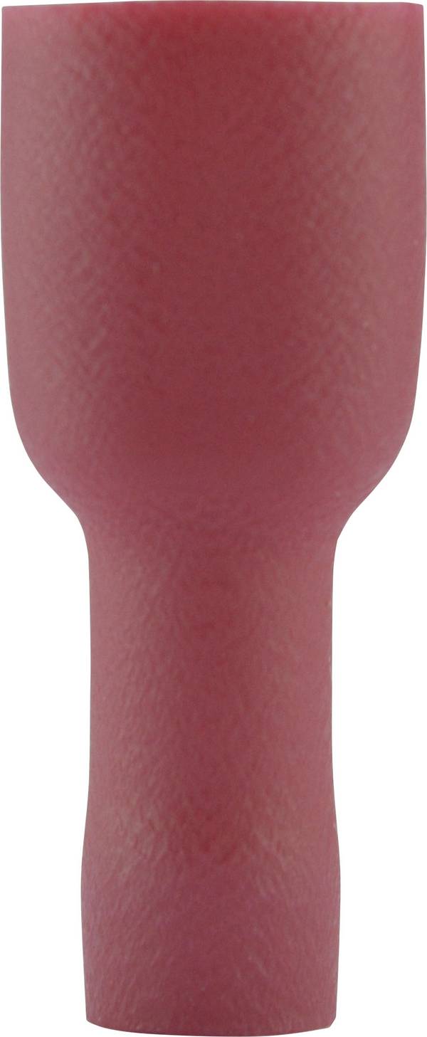 Vogt Verbindungstechnik 396108S faston zásuvka Šírka zástrčky: 4.8 mm Hrúbka konektora: 0.8 mm 180 ° úplne izolované červená 1 ks