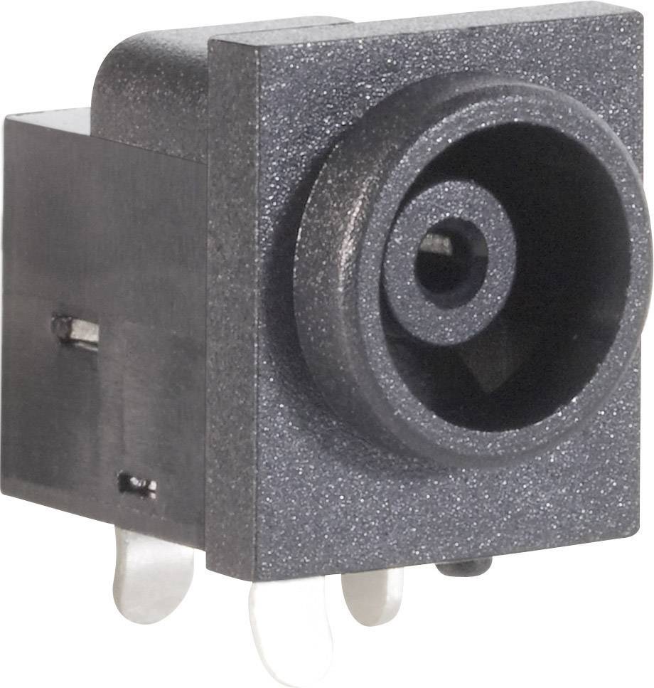 BKL Electronic 072800 Lavspændingsstik Tilslutning, indbygning vandret 3.9 mm 1.5 mm 1 stk