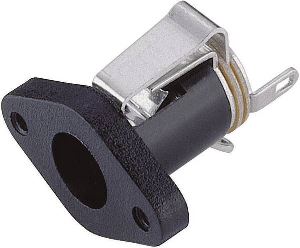Conrad Components nízkonapäťový konektor zásuvka, vstavateľná vertikálna 6.6 mm 1.95 mm 1 ks