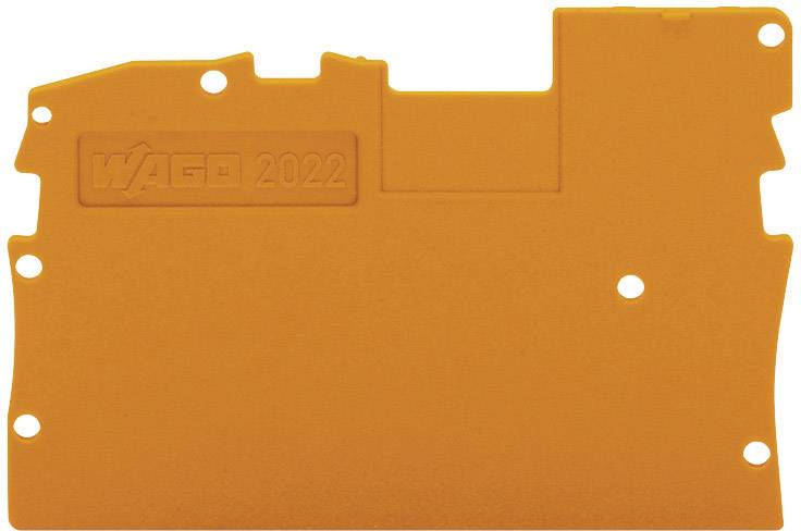 WAGO 2022-1391 End Plate 0.25 - 2.5 mm² Grey