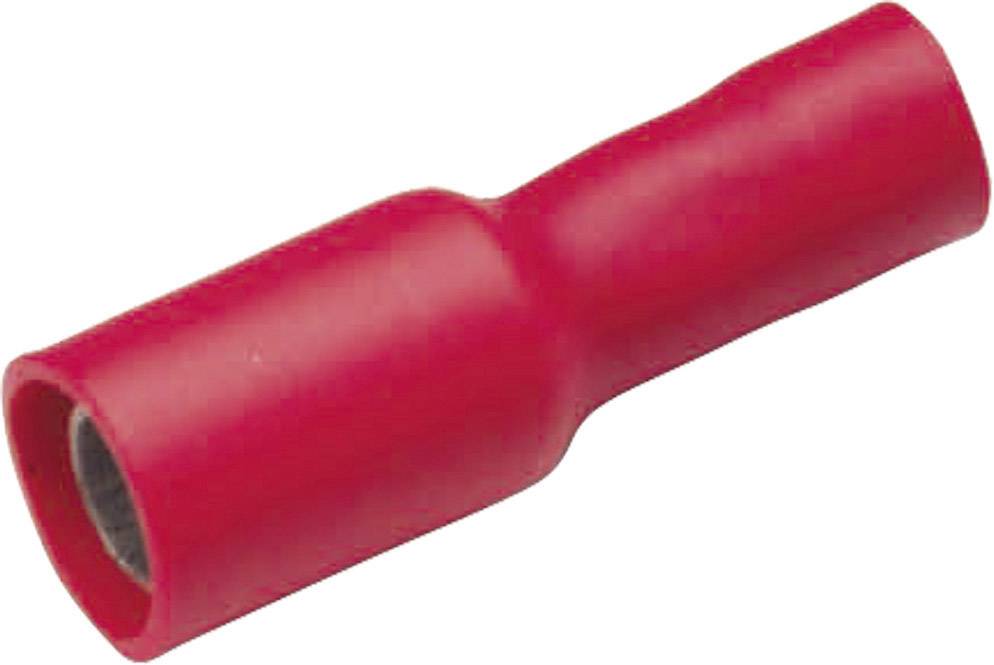 Cimco 180310 Rundstikmuffer 0.50 mm² 1 mm² Stift-diameter: 4 mm Helisoleret Rød 1 stk