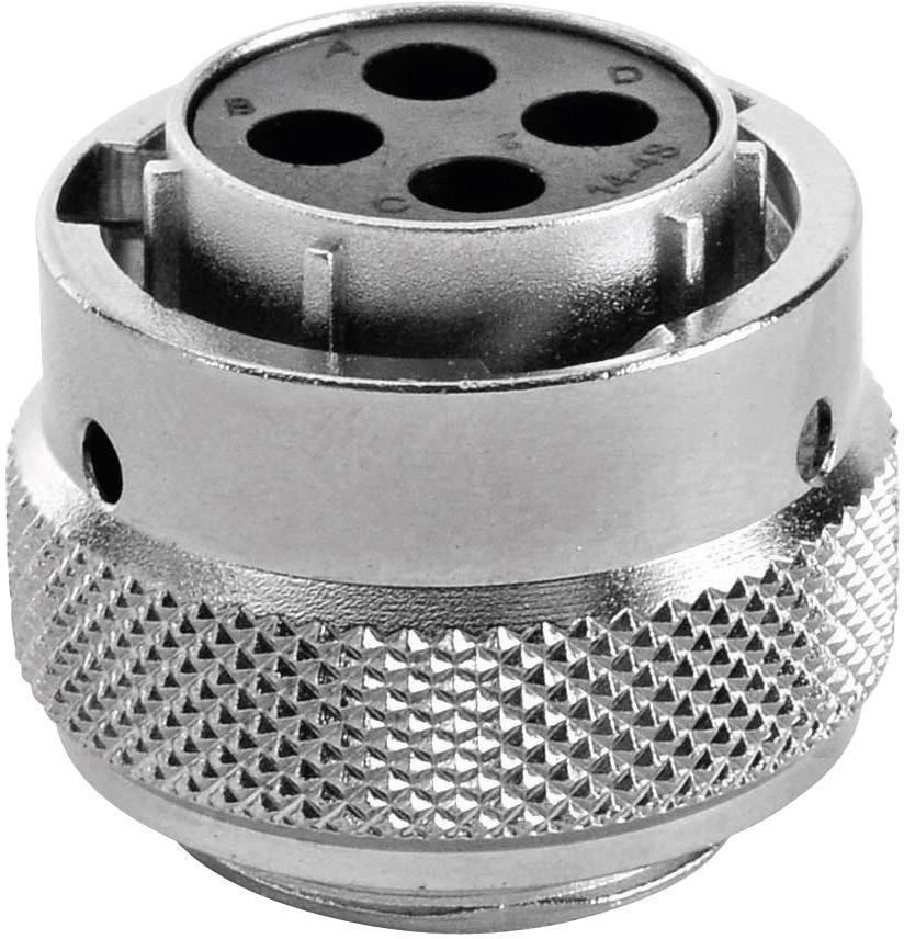 Amphenol RT0614-4SNH Rundstik Tilslutning, lige Samlet poltal: 4 Serie (rundstikforbindelse): RT360™ 1 stk