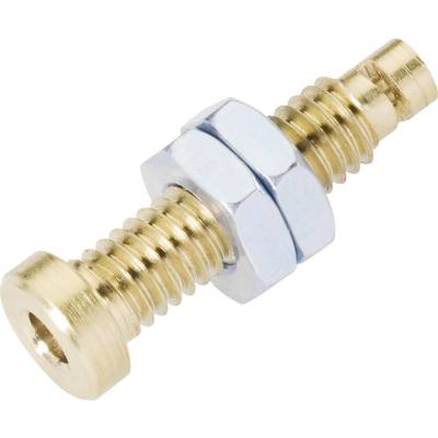 Schnepp EBU 2024 zdierka pre banánik zásuvka, vstavateľná vertikálna Ø pin: 2.4 mm strieborná 1 ks