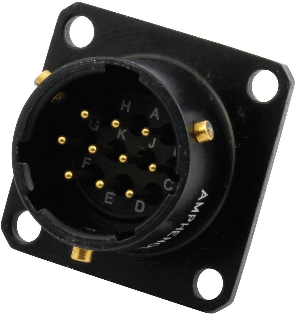 Amphenol 62IN 12E 14 19P 624 Rundstik Stik, indbygning Samlet poltal: 19 Serie (rundstikforbindelse): 62IN 1 stk