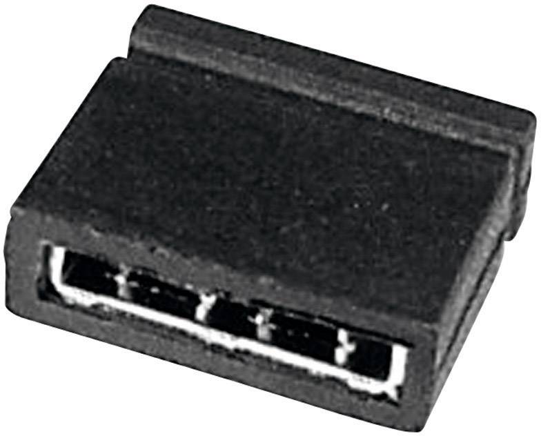 W & P Products 265-101-10-00 265-101-10-00 Kortslutningsbro Rastermål: 2.54 mm, 5.08 mm Poltal hver række:2 Indhold: 1 stk