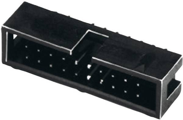 W & P Products 137-26-1-00-2 kolíková lišta Raster (rozteč): 2.54 mm Počet pólov: 26 Počet riadkov: 2 1 ks