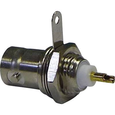 TRU COMPONENTS 740632 BNC konektor zásuvka, vstavateľná vertikálna 50 Ω 1 ks