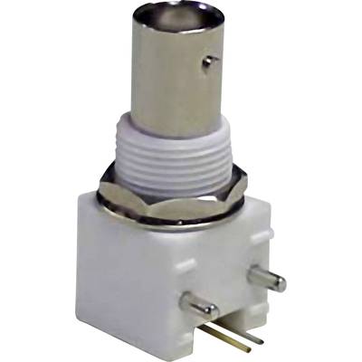 TRU COMPONENTS 740845 BNC konektor zásuvka, vstavateľná horizontálna 50 Ω 1 ks