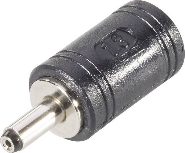 TRU COMPONENTS 1582270 nízkonapäťový adaptér nízkonapäťová zástrčka - nizkonapäťová zásuvka 3.5 mm 1.3 mm 5.6 mm 2.1 mm  1 ks