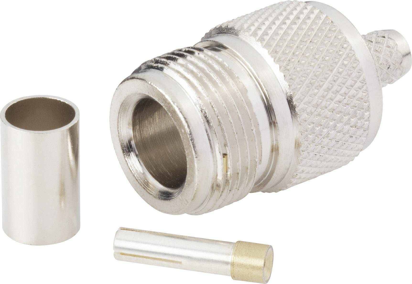 TRU COMPONENTS 1579463 N-stikforbindelse Tilslutning, lige 1 stk