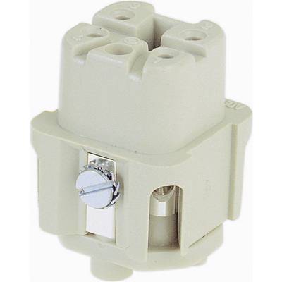 Harting Han® 3A-F 09200032711 konektorová vložka, zásuvka, seria Han® A, 1 ks