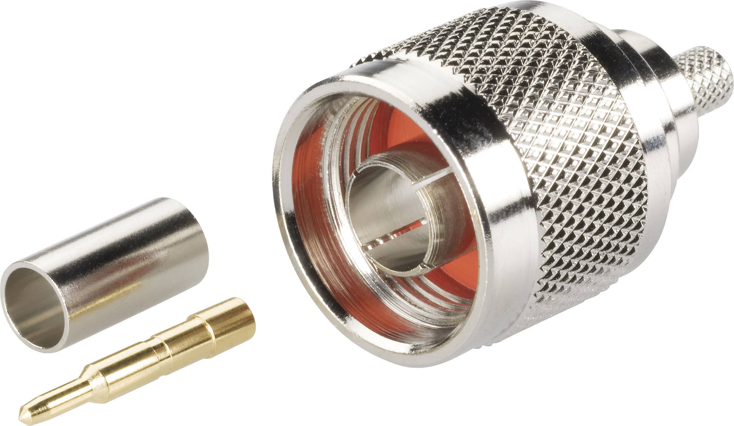 TRU COMPONENTS 1579475 N-stikforbindelse Stik, lige 1 stk