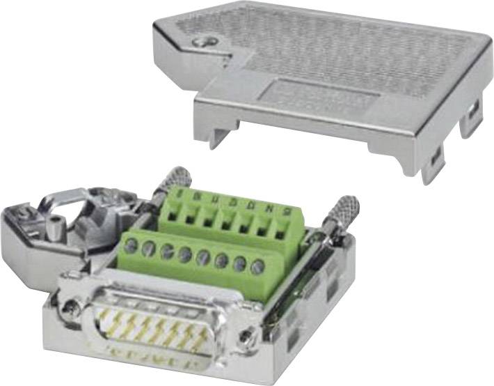 Phoenix Contact SUBCON 15/M-SH 2761606 Spina SUB-D 180 ° Numero Poli (num): 15 A vite 1 pz.