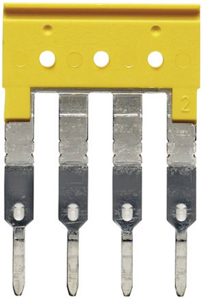 cross-stik ZQV 2.5/4 1608880000-1 Gul Weidmüller 1 stk