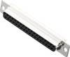 MH Connectors MHDM37-SS 2101-0200-14 D-SUB zásuvková lišta 180 ° Pólov: 37 spájkovaný 1 ks