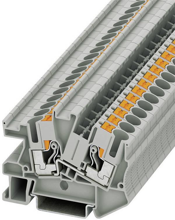 Phoenix Contact 3213972 inštalačné svorka 8.2 mm rýchle pripojenie sivá 1 ks