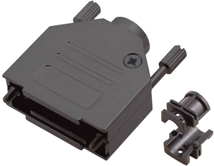 MH Connectors MHDTZK-15-RA-BK-K 6560-0115-02 Guscio SUB-D Numero Poli (num): 15 Metallo 180 ° Nero 1 pz.