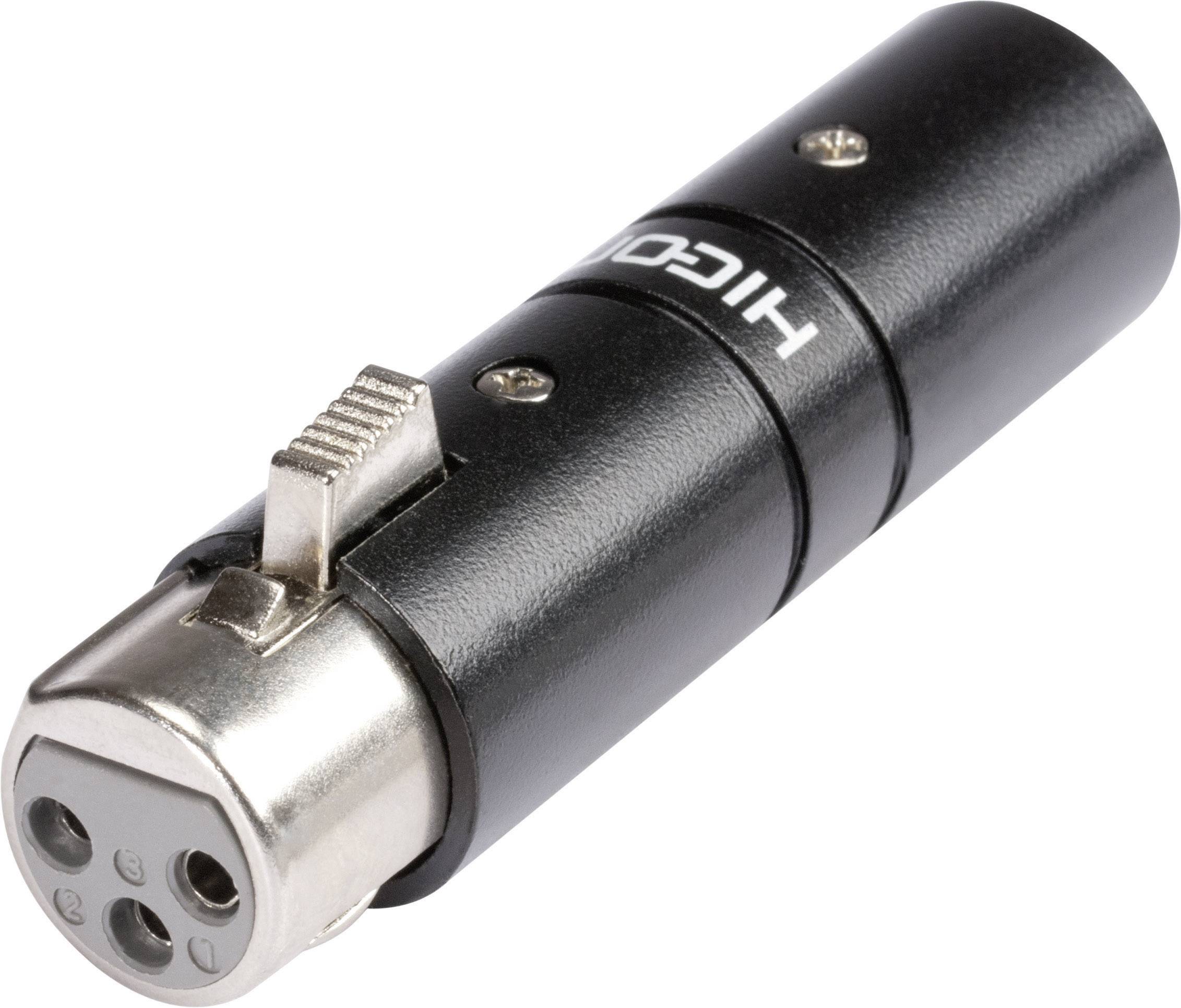Hicon HI-X3X3-FM Adattatore XLR Spina XLR - Presa XLR 1 pz.