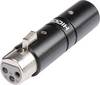 Hicon HI-X3X3-FM XLR adaptér XLR zástrčka - XLR zásuvka 1 ks