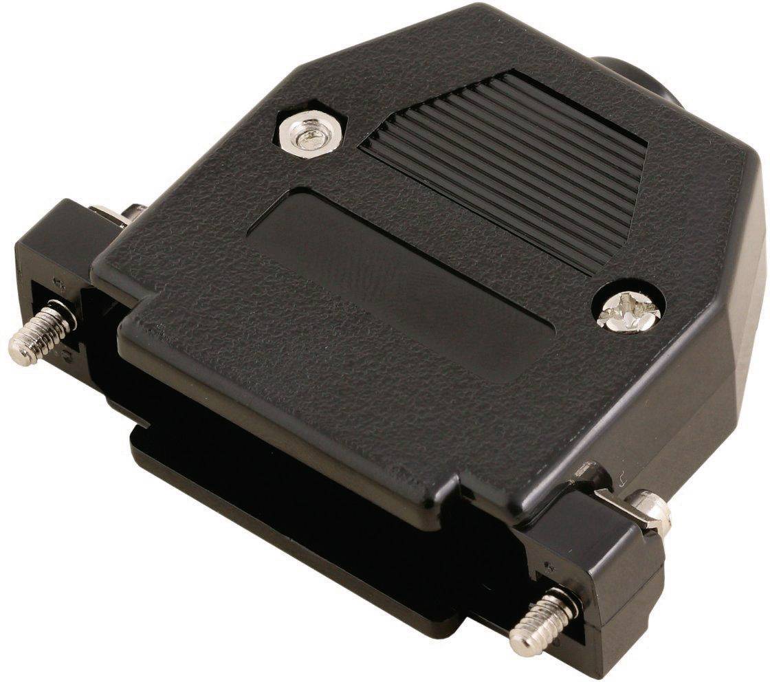 MH Connectors 2360-0102-01 2360-0102-01 Guscio SUB-D Numero Poli (num): 9 Plastica 180 ° Nero 1 pz.