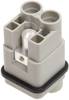 HARTING Han Q2/0-f 09120022752 konektorová vložka, zásuvka, seria Han® Q, 10 ks