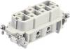 HARTING Han® 6 HsB (7-12) 09310062711 konektorová vložka, zásuvka, seria Han® HsB, 10 ks